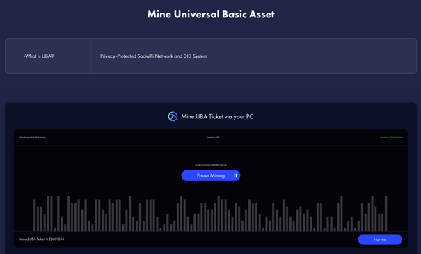 What is the Universal Basic Asset（UBA Finance）