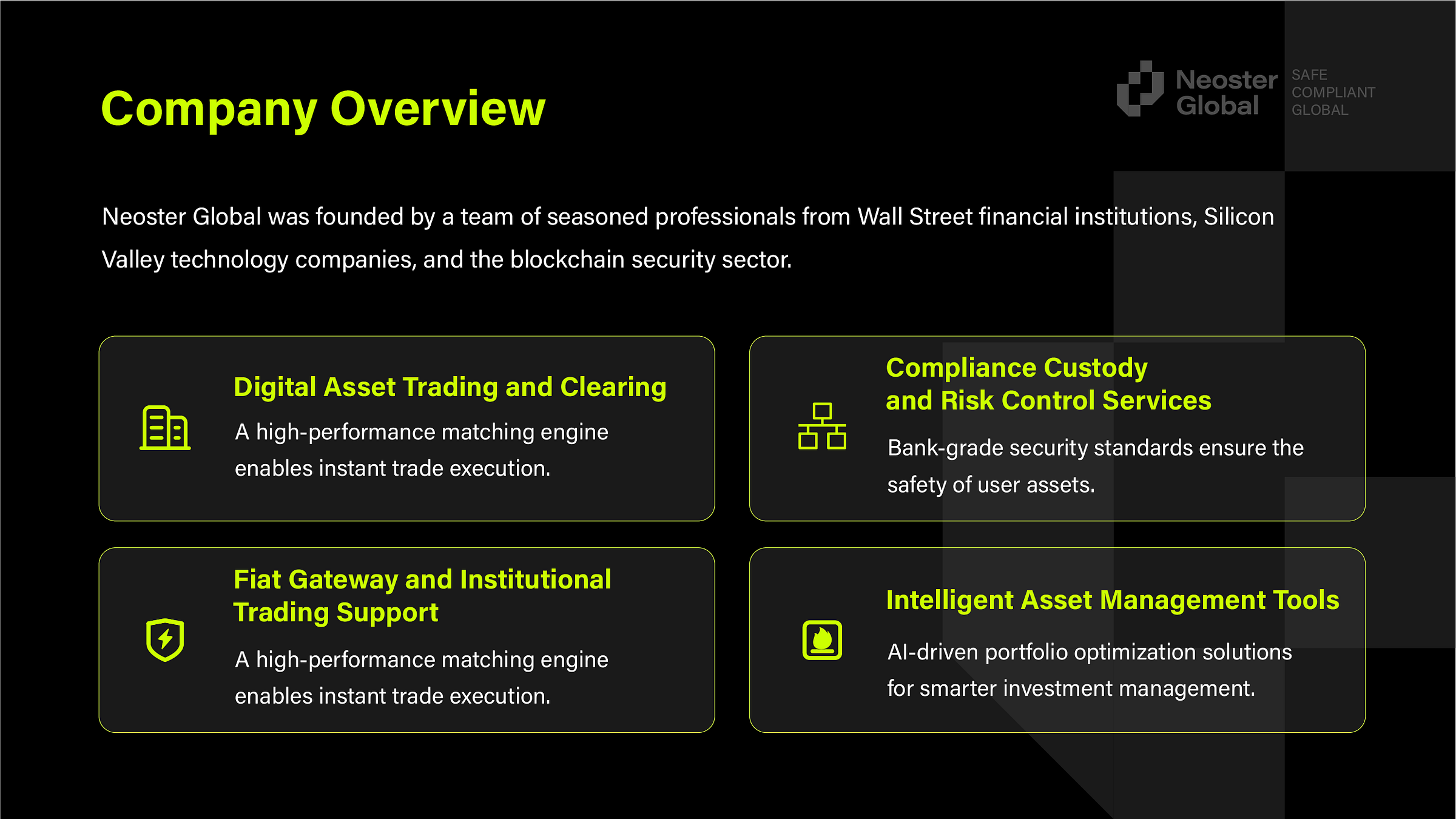 The Security Revolution of Digital Assets: Neoster Global’s Multi-Layer Protection System